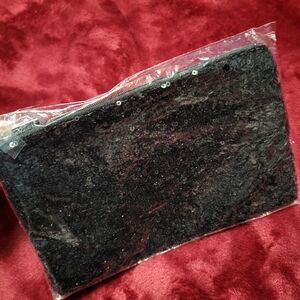 Black Sequin Clutch (Your Best Friend)
